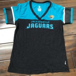 Jacksonville Jaguars PINK VS T-shirt size small